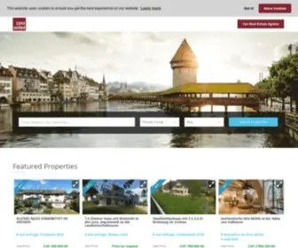 Casaunited.com(Immobilienmarktplatz zum Kaufen und Mieten von Immobilien) Screenshot