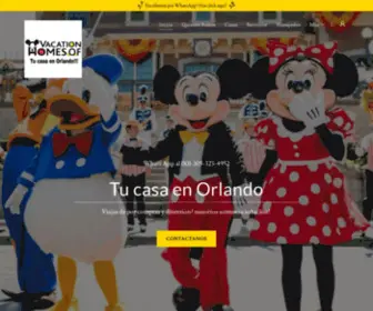 Casavacacionalenorlando.com(Inicio) Screenshot