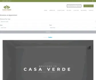 Casaverdehouston.com(Apartments in North Houston) Screenshot