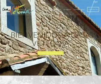 Casavettonia.com(Casa rural Vettonia) Screenshot