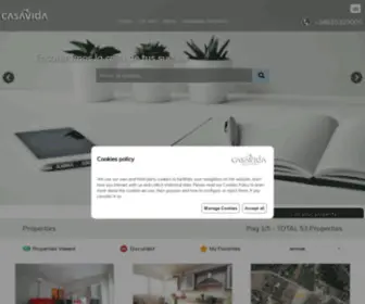 Casavida.es(CASAVIDA INMOBILIARIA) Screenshot