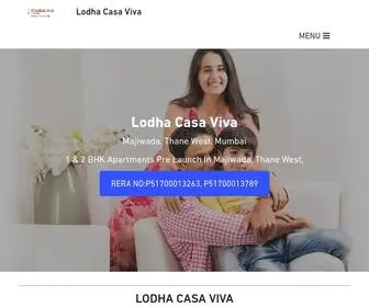 Casavivalodha.in(Book your dream home at Lodha Casa Viva) Screenshot