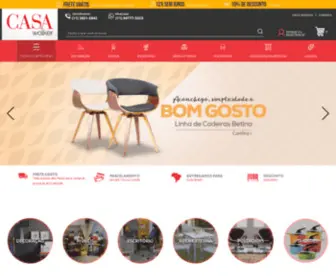 Casawolker.com.br(Página inicial) Screenshot