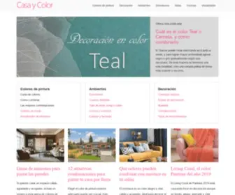 Casaycolor.com(Dale color a tu hogar) Screenshot