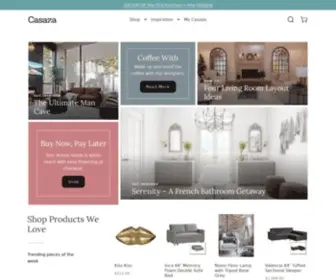 Casaza.ca(Be inspired) Screenshot