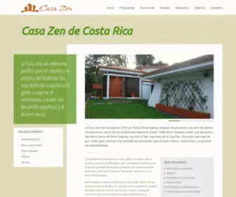 Casazen.org(Casa Zen de Costa Rica) Screenshot