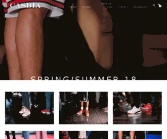 Casbia.com(CASBIA Footwear) Screenshot