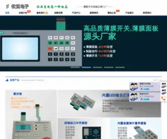 Casc-Tech.com(薄膜开关) Screenshot