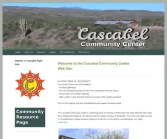 Cascabel.org(The Cascabel Community Center) Screenshot