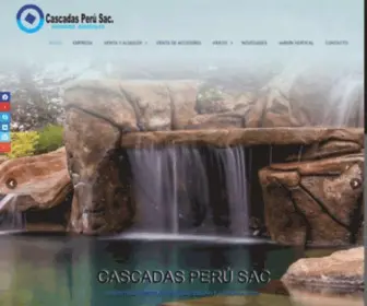 Cascadasperu.com Screenshot