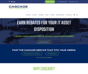 Cascade-Assets.com(IT Asset Retirement Solutions) Screenshot