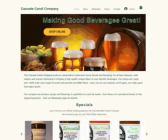 Cascadebeercandi.com(Cascade Beer Candi) Screenshot