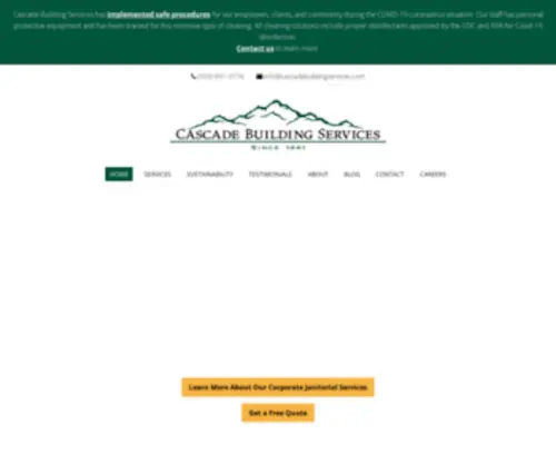 Cascadebuildingservices.com(Cascade Building Services) Screenshot
