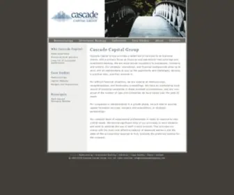 Cascadecapitalgroup.com(Cascade Capital) Screenshot