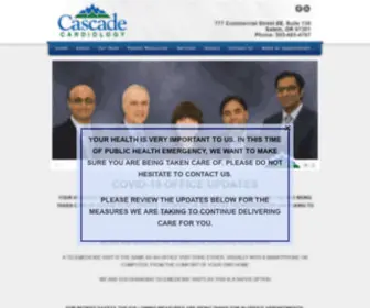 Cascadecardiology.com(Cascade Cardiology) Screenshot