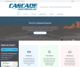 Cascadecredit.com(Cascade Credit Services) Screenshot