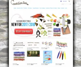 Cascadecrest.com(Fly Tying Materials & Supplies) Screenshot