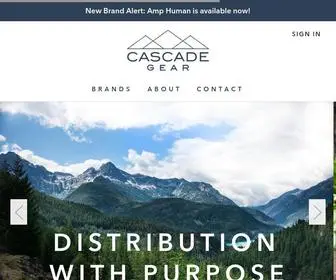 Cascadegear.ca(Cascade Gear CA) Screenshot