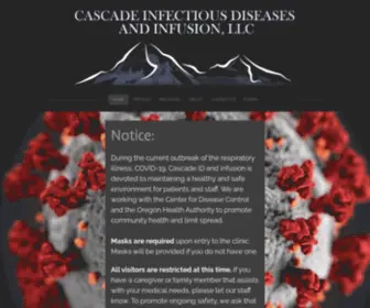 Cascadeinfusion.com(CASCADE INFECTIOUS DISEASE & INFUSION) Screenshot