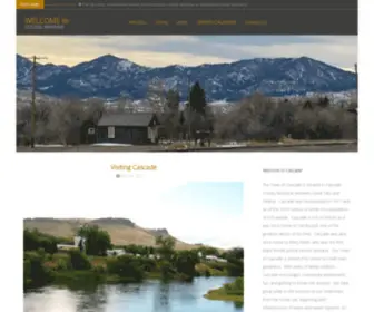 Cascademontana.com(CASCADE, MONTANA) Screenshot