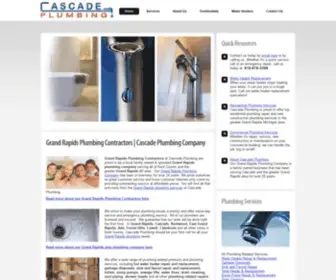 Cascadeplumbing.net(Grand Rapids Plumbing Company) Screenshot