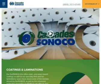 Cascades-Sonoco.com(Cascades Sonoco) Screenshot