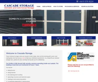 Cascadestorage.co.nz(Cascade Storage) Screenshot