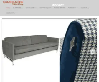 Cascadeupholstery.com(Upholstery Bellevue) Screenshot