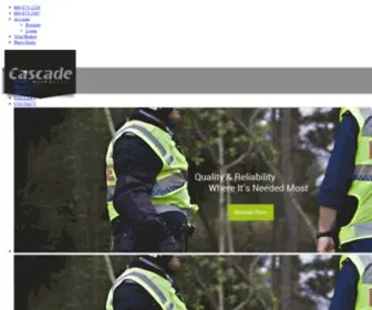 Cascadewear.com(Cascade Wear Ltd) Screenshot