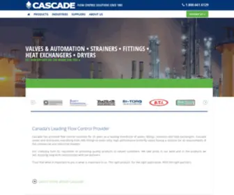 Cascadeweb.ca(Cascade Equipment Ltd) Screenshot