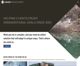 Cascadewebdev.com(Portland Website Strategy) Screenshot