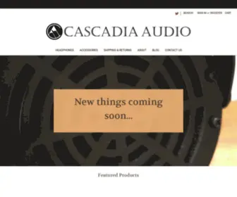Cascadia-Audio.com(Cascadia Audio) Screenshot