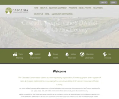 CascadiaCD.org(Cascadia Conservation District) Screenshot