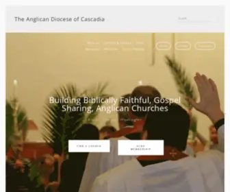 Cascadiadiocese.org(The Anglican Diocese of Cascadia) Screenshot