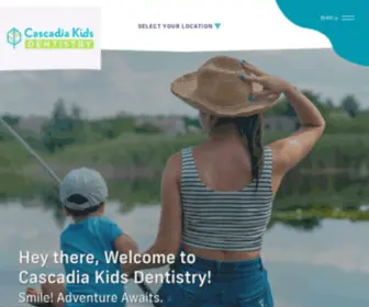 Cascadiakidsdentistry.com(Pediatric Dentist) Screenshot