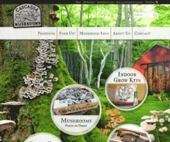 Cascadiamushrooms.com(Cascadiamushrooms) Screenshot