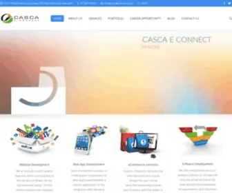CascaitGlobal.com(Casca IT Global Software Solutions Pvt) Screenshot