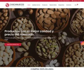 Cascanueceschile.com(CASCANUECES CHILE) Screenshot