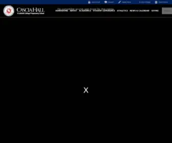 Casciahall.com(Cascia Hall Preparatory School) Screenshot