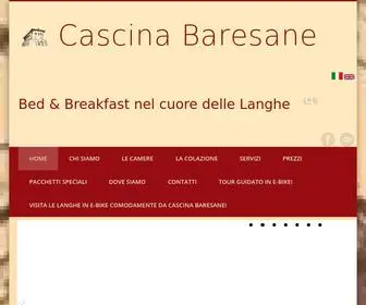 Cascinabaresane.it(Bed & Breakfast nel cuore delle Langhe) Screenshot