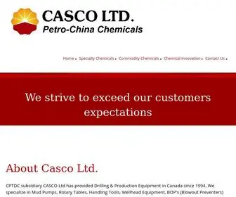 Casco-Chemicals.com(Casco) Screenshot