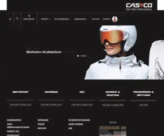 Casco-Helme.de(Willkommen bei CASCO) Screenshot