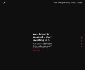 Casco.agency(Strategic Branding and Design) Screenshot