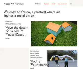 Casco.art(Casco art institute) Screenshot