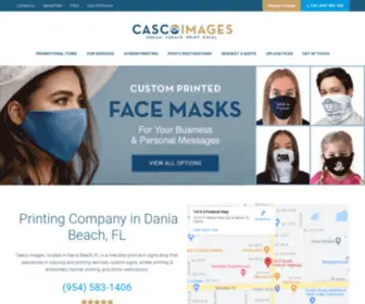 Cascoimages.com(Printing Company) Screenshot