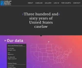 Case.law(Caselaw Access Project) Screenshot