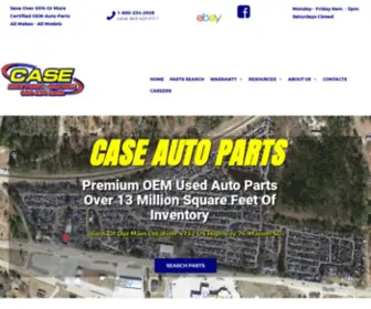 Caseautoparts.com(CaseAutoParts) Screenshot