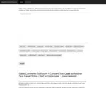 Caseconverter.co Screenshot