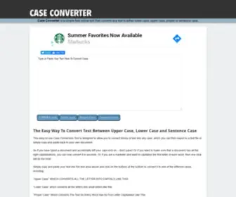 Caseconverter.com(Case Converter) Screenshot