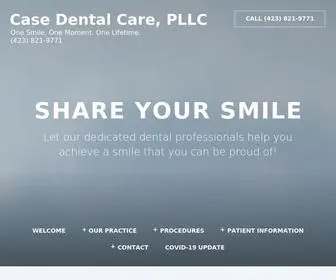 Casedentalcare.com(Dentist Chattanooga TN) Screenshot